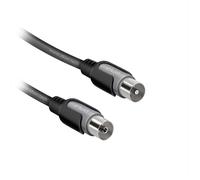 Ekon cavo antenna TV, cavo antenna, maschio femmina, 1.8 metri, 75 dB, per TV, smart TV, decoder, digitale terrestre