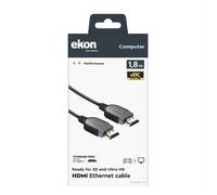Sbs Spa Cavo HDMI Tipo A per 3D e 4K