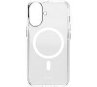 SBS Extreme Mag Case D3O - Cover MagSafe per iPhone 16 - Flessibile e Resistente, Protezione Antiurto e Antigraffio, Tasti Protetti, Accesso Libero alle porte, Materiale D3O, Trasparente