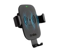 SBS Supporto da auto per smartphone senza fili a gravità Caricatore Qi 10W