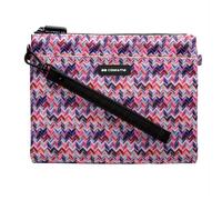 Borsetta SBS handbag canvas pattern viola