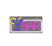 SBS Insegna Luminosa a LED "Bar" con effetto neon per interni