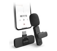 Sbs Kit microfono wireless con ricevitore e clip Black TEMICTYCBTK