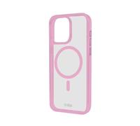 Cover per iPhone 16 Pro con bordi colorati compatibile con ricarica MagSafe