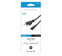 Sbs - Mains Connector Lead 1,25m-nero SBS