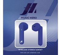 SBS MHTWSBEATBTB AURICOLARI TWIN STEREO BLU