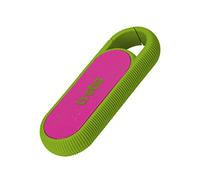 SBS mini speaker wireless, portatile e compatto con design POP, 2W di potenza, per iPhone, Samsung, Oppo, Xiaomi, Huawei, gancio per cintura, cavo di ricarica incluso, verde