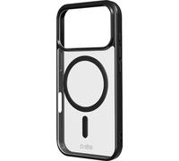 sbs mobile Cover Apple iPhone 17 Pro Trasparente, Nero Compatibile con MagSafe