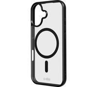SBS Mobile Custodia TEMAGCOLIP1763K per iPhone 17 Trasparente Nero Compatibile MagSafe