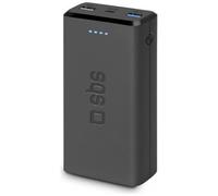 SBS MOBILE - Sbs Ttbb20000fastk Batteria Portatile Polimeri Di Litio (lipo) 20000 Mah Nero