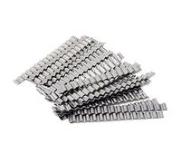 SBS - Mollette per massetto, 70 x 6 mm, 100 pezzi, ondulate, collegamento a onda, in resina epossidica