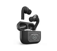 SBS Mood TWS - Cuffie Auricolari In-Ear ANC Antirumore con Display LCD Touch, True Wireless Stereo, Custodia di Ricarica, Controlli Touch, Modalità Trasparenza, per Smartphone, Tablet Laptop, Nero