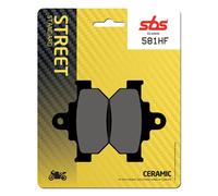 SBS Pastiglie Freno 581HF Ceramic Per Suzuki VL Intruder 125 250 2000/2007