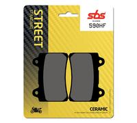 PASTIGLIE FRENO SBS 590 HF YAMAHA XVZ ROYAL STAR MIDNIGHT 1300 2003 2006