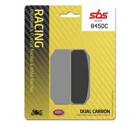 Sbs Pastiglie Freno Organiche Dual Hi-tech Racing 845dc Carbon