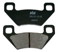 Kymco Pastiglie freno sinterizzate SBS 822ATS Argento – Compatibili Arctic Cat, Piaggio, Polaris ATV