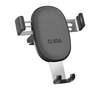SBS Portacellulare con Chiusura Automatica a gravità, Supporto Porta Telefono da Auto per Bocchette d'Areazione, Utilizzo ad Una Sola Mano per iPhone, Samsung, Xiaomi, Oppo