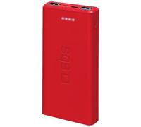 SBS TTBB10000FASTR batteria portatile Polimeri di litio (LiPo) 10000 mAh Rosso
