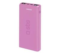 SBS - Power Bank 10.000 Mah Extra Slim Con Due Porte Usb 2.1a Intelligent Charge (ic)
