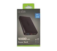 SBS TTBB10000FASTK batteria portatile Polimeri di litio (LiPo) 10000 mAh Nero