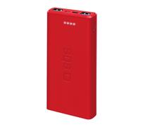Sbs Power Bank 10000 mAh Caricabatterie USB-C Rosso TTBB10000FASTR