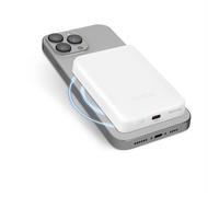 SBS TEBB5000MAG1CW batteria portatile 5000 mAh Carica wireless Bianco
