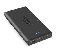SBS TTBB10000FASTPD2 batteria portatile 10000 mAh Nero