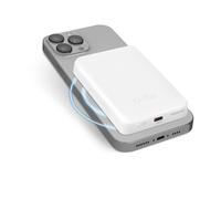 SBS TEBB5000MAG1CW batteria portatile 5000 mAh Carica wireless Bianco