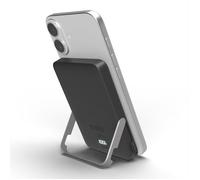 Power bank battery pack 5.000 mAh wireless con supporto stand integrato e LCD