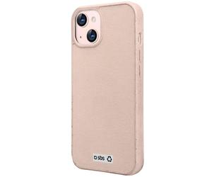 SBS R-Case custodia in plastica riciclata R-PET per Apple iPhone 13 - Rožinė