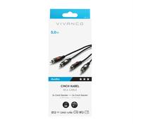 Sbs - Rca Connection 5,0m-nero SBS