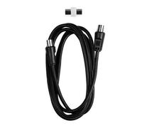 Ekon cavo antenna TV, cavo antenna, maschio femmina, 1.8 metri, 75 dB, per TV, smart TV, decoder, digitale terrestre
