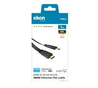 Sbs Spa Cavo Flat Hdmi Ecvhdmi10flat Nero