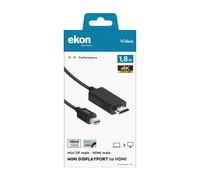 Cavo HDMI V1.4 con Ethernet a mini display port
