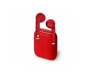 SBS Style Cuffia Auricolare Micro-USB Bluetooth Rosso