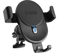 SBS Supporto da auto con ricarica wireless 10W e blocco di gravità