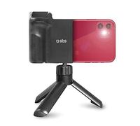 SBS Supporto treppiede universale per smartphone Android e iPhone, impugnatura per vlog, Instagram reel, streaming YouTube e Facebook, telecomando wireless incluso