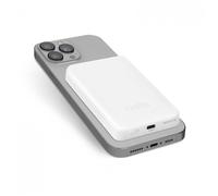 SBS TEBB5000MAG1CW batteria portatile 5000 mAh Carica wireless Bianco