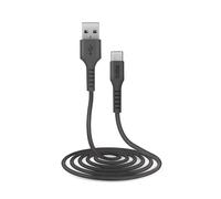 SBS TECABLEMICRO2K Cavo Dati 2 MT Nero Connettori da USB a Micro-USB