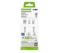SBS TECABLEMICROBS cavo USB 1 m USB 2.0 USB A Micro-USB A Argento