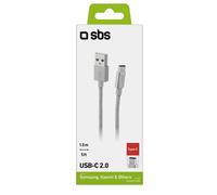 Cavo USB C Sbs Braided TECABLETC15BS
