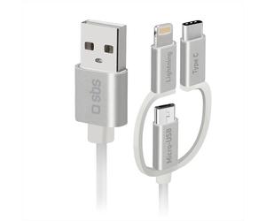 Sbs - Tecableusbip53189w-grigio SBS