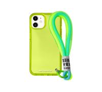 SBS TECOVFLUOIP1261Y COVER per Apple iPhone 12, iPhone 12 Pro, Translucent, Giallo