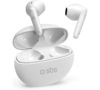 SBS Twin Pure Drops Auricolare True Wireless Stereo (TWS) In-ear Musica e Chiamate Bluetooth Bianco