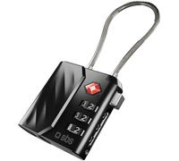 SBS - TEFINDLOCK - Lucchetto per bagagli con tracker - Nero