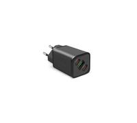 SBS TETRGANUSB2C65W Caricabatterie per dispositivi mobili Universale Nero AC Ricarica rapida Interno