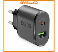 SBS TETRPD25W SBS TETRPD25W Caricabatterie per dispositivi mobili Nero Interno