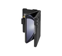 Custodia flip con chiusura magnetica, 2 portatessere e 1 portapenna per Samsung