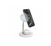 SBS TEWIR2IN1QI2 Caricabatterie per dispositivi mobili Auricolare, Smartphone Bianco Carica wireless Interno