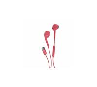 Music Hero auricolari a filo USB-C, cuffiette USB-C, comandi integrati, microfono, semi in-ear, rosa